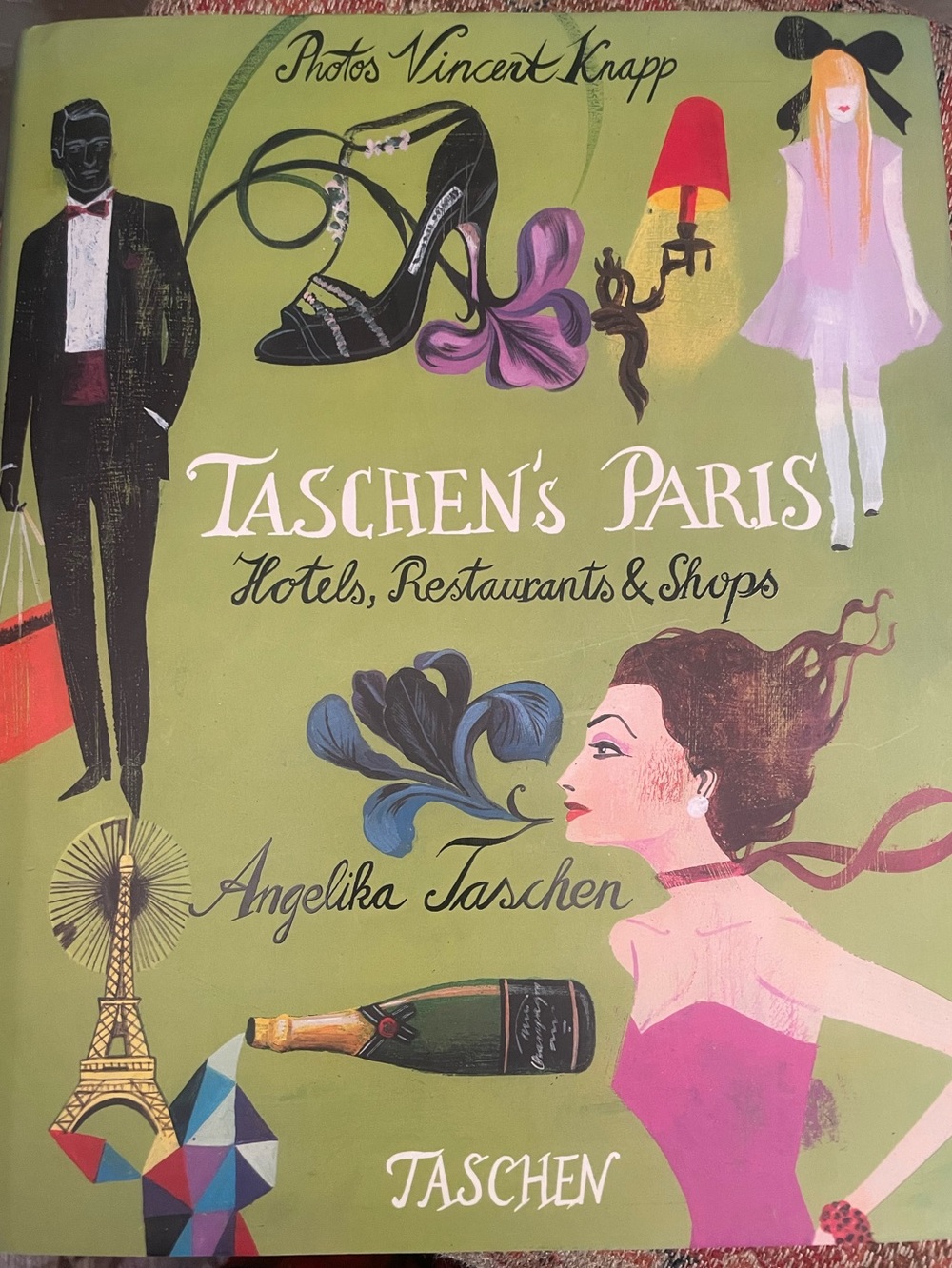 Taschen's Paris: Hotels, Restaurants & Shops coffee table art book guide